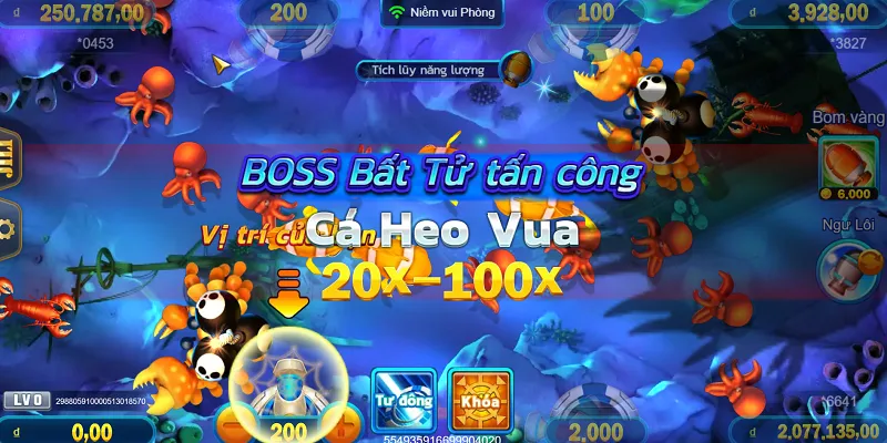Chuyên mục săn cá đổi thưởng dành cho người chơi tại RS99