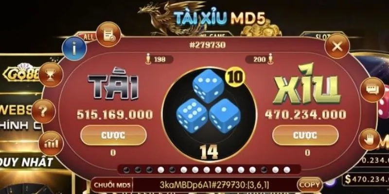Khái quát game tài xỉu MD5