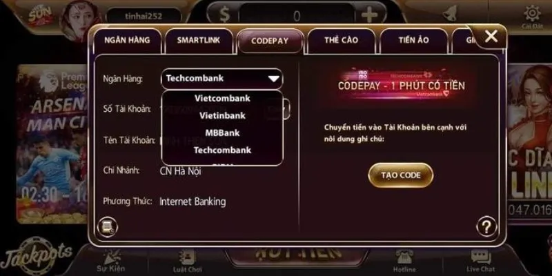 Luật chơi tài xỉu online